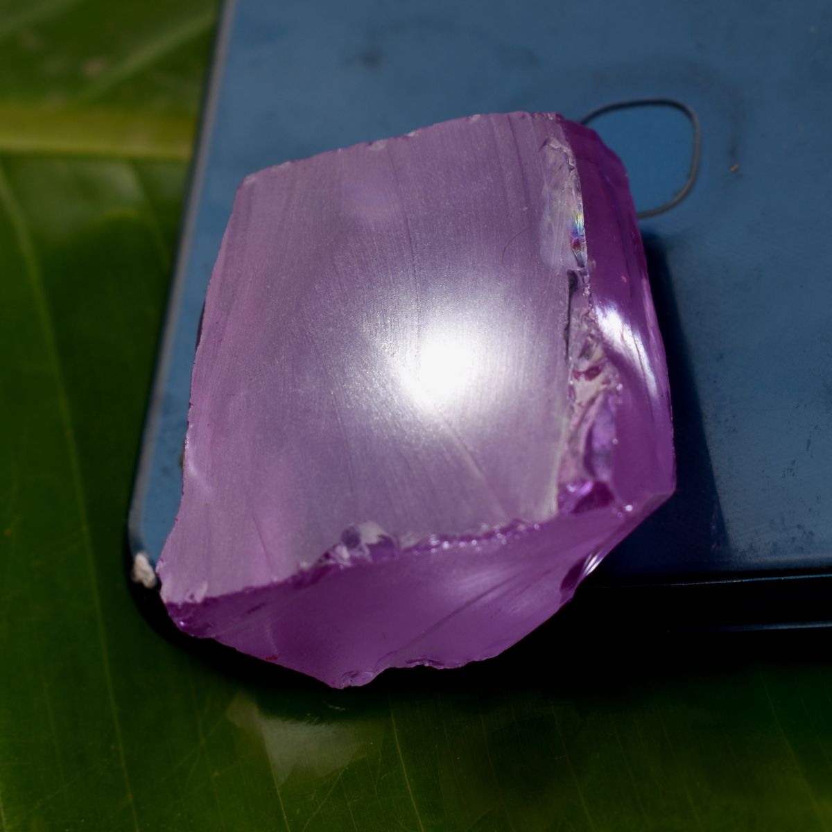 349.71 Carats CERTIFIED Extremely Genuine ! Natural Purple amethyst Uncut Rough