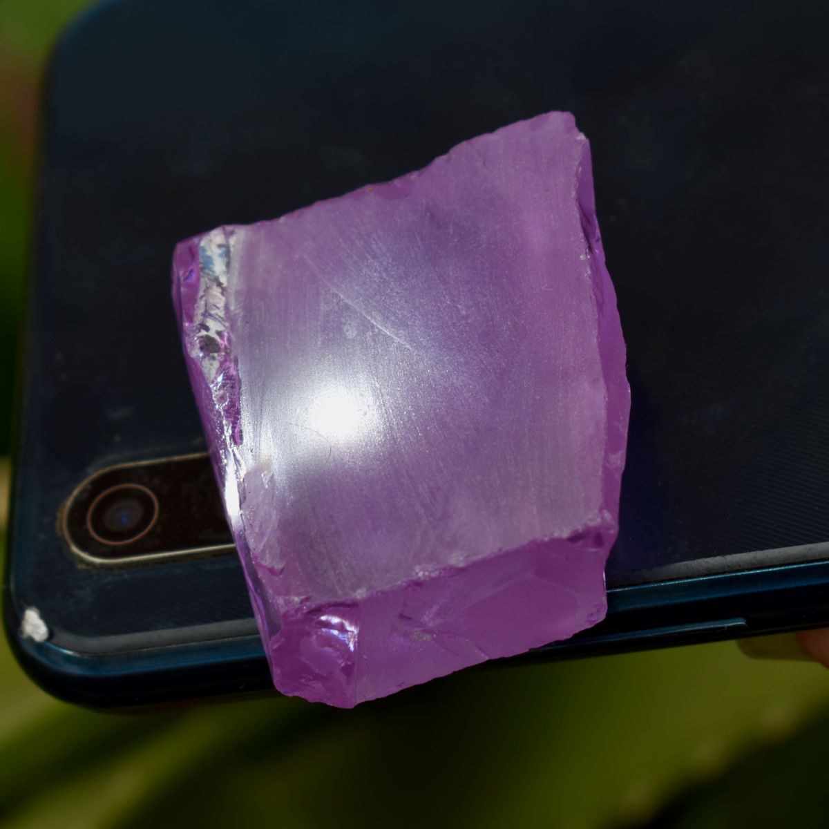 349.71 Carats CERTIFIED Extremely Genuine ! Natural Purple amethyst Uncut Rough