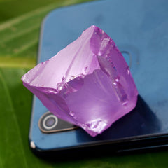 349.71 Carats CERTIFIED Extremely Genuine ! Natural Purple amethyst Uncut Rough