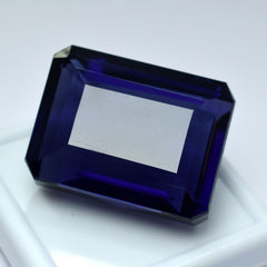 116.00 Ct Emerald Cut AA+ CERTIFIED Natural Purple Amethyst Loose Gemstone