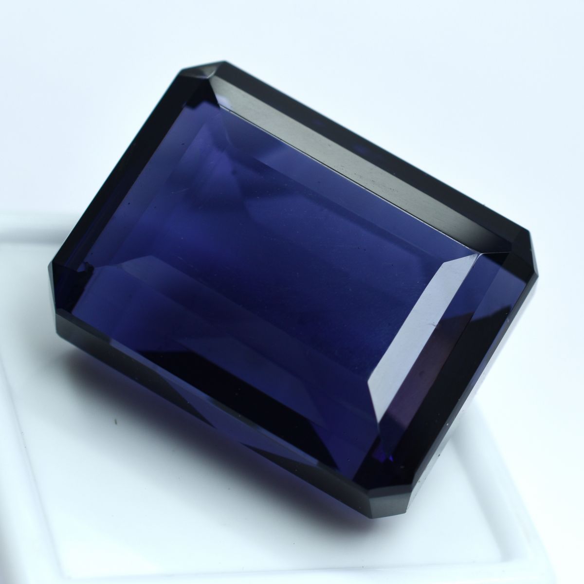 116.00 Ct Emerald Cut AA+ CERTIFIED Natural Purple Amethyst Loose Gemstone