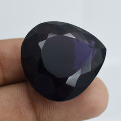 Purple Pear Cut 68.25 Carat Natural Amethyst Loose Gemstone CERTIFIED