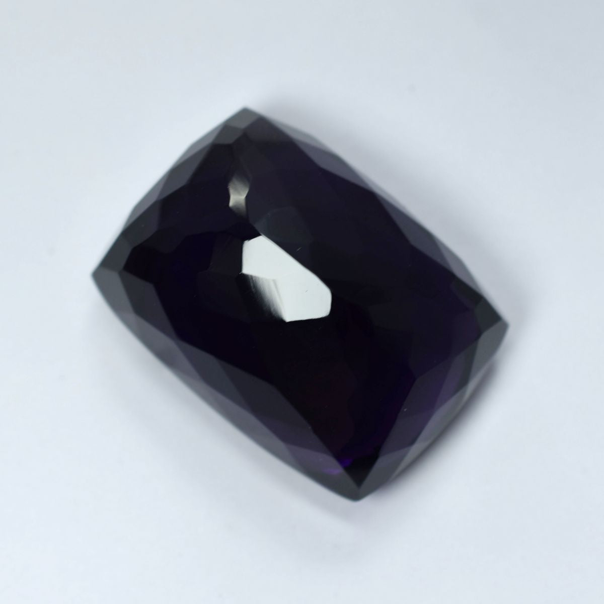 Extremely Genuine 92.35 Ct CERTIFIED Natural Purple amethyst Cushion CUT Gems