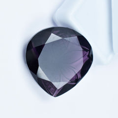 41.90 Ct Natural Amethyst Loose Gemstone CERTIFIED Purple Pear Shape