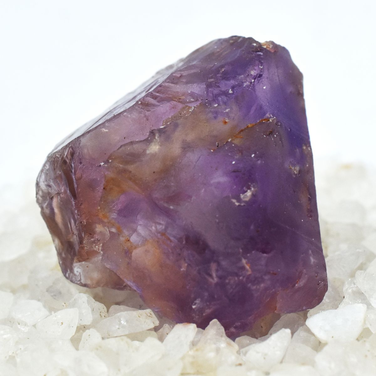 288.45 Ct Natural Amethyst Rough Uncut CERTIFIED Multi-color Loose Gemstone