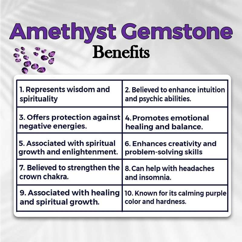 loose amethyst gemstone India
