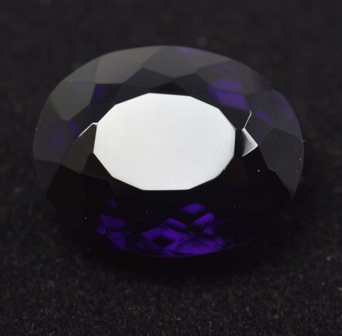 AA++54.70 Ct Natural Purple Amethyst Oval Cut CERTIFIED Loose Gemstone