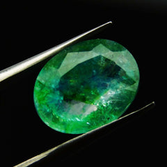 5 Ct Top Rich Green Natural Emerald Excellent Oval Cut CERTIFIED Loose Gemstone