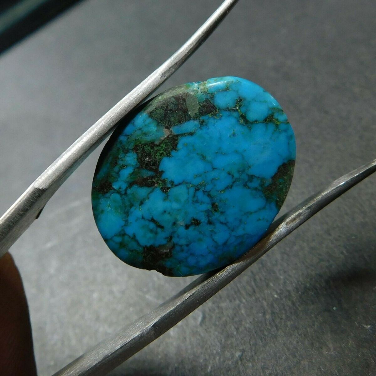 33.15 Ct CERTIFIED Natural Turquoise Loose Gemstone Oval Cut Natural Blue