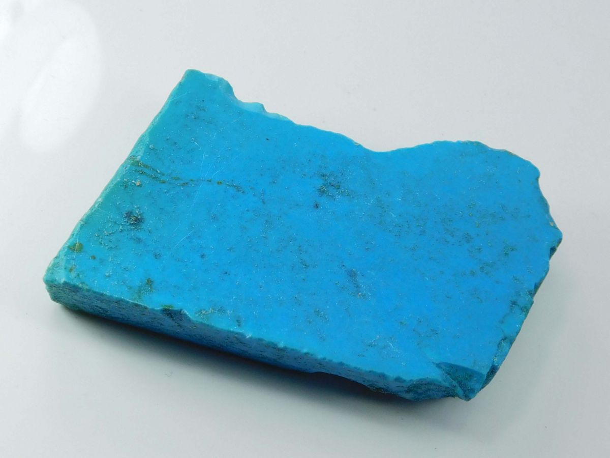 264.95 Ct Natural Blue Turquoise Rough Uncut Shape CERTIFIED Loose Gemstone