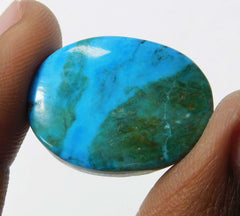 36.75 Ct Natural Turquoise Blue Brilliant Oval Cut CERTIFIED Loose Gemstones.