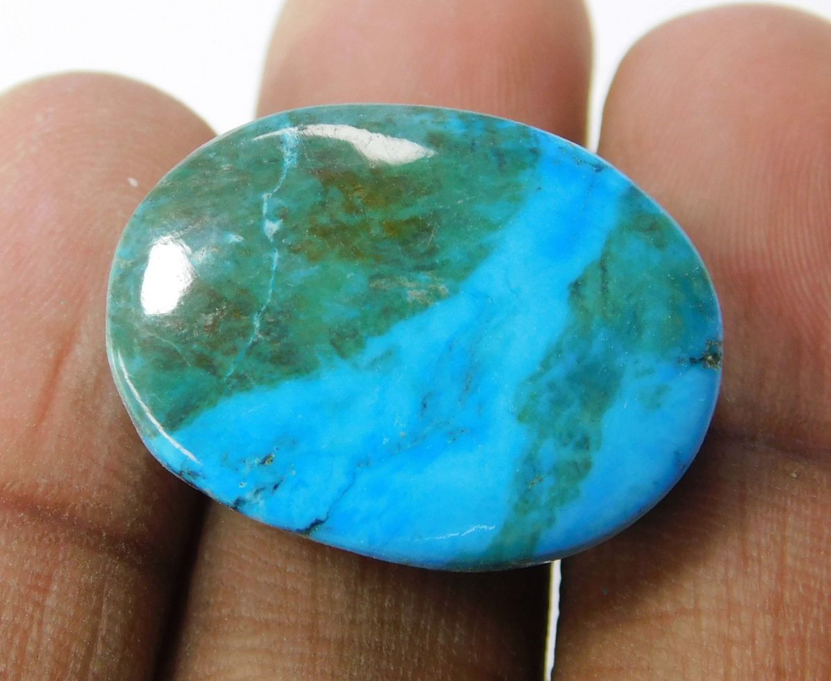 36.75 Ct Natural Turquoise Blue Brilliant Oval Cut CERTIFIED Loose Gemstones.