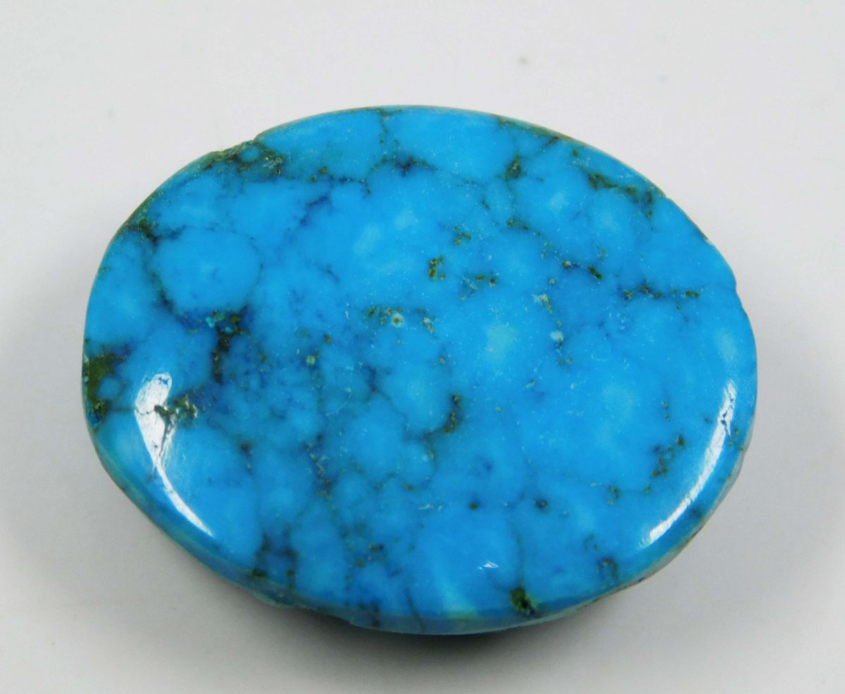 34.00 Ct Natural Blue Turquoise Oval Shape CERTIFIED Loose Gemstones