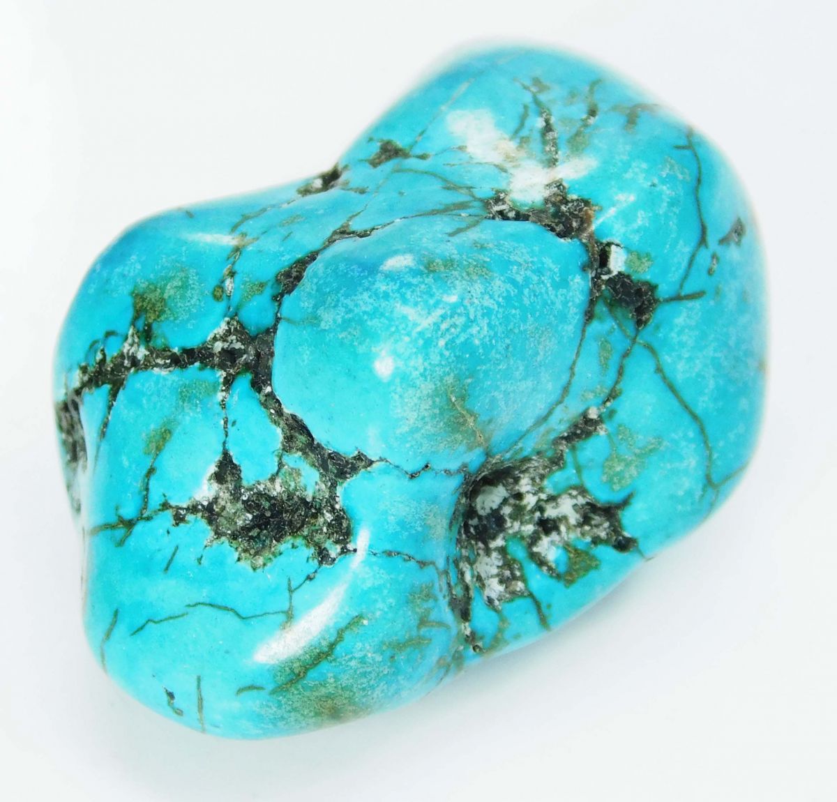 Blue Turquoise Rough 90 Carat Natural Arizona Slab CERTIFIED Loose Gemstone