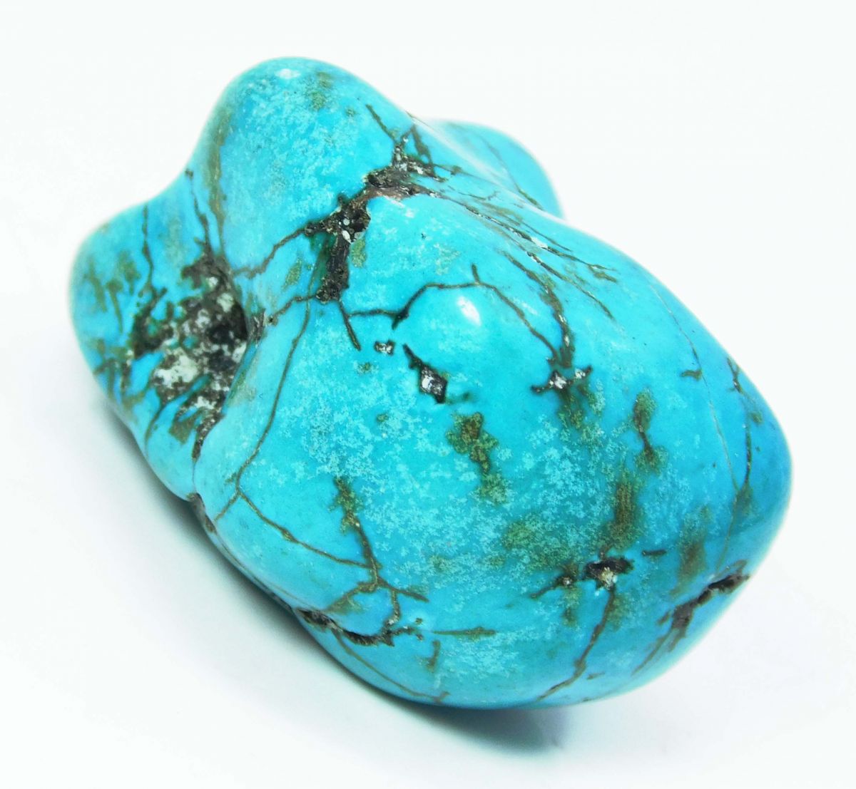 Blue Turquoise Rough 90 Carat Natural Arizona Slab CERTIFIED Loose Gemstone