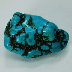 117.05 Ct Natural CERTIFIED Blue Turquoise Rough Slab Loose Gemstone Rough