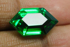 9 Ct Natural Tourmaline Green Fancy Shape Certifeid Loose Gemstones