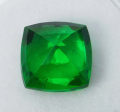 10 Ct Natural Tourmaline Green Cushion Shape Certified Loose Gemstones