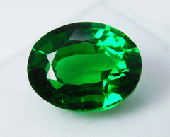 10 Ct Natural Tourmaline Green Oval Shape Certifeid Loose Gemstones