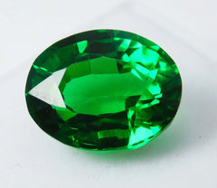 10 Ct Natural Tourmaline Green Oval Shape Certifeid Loose Gemstones