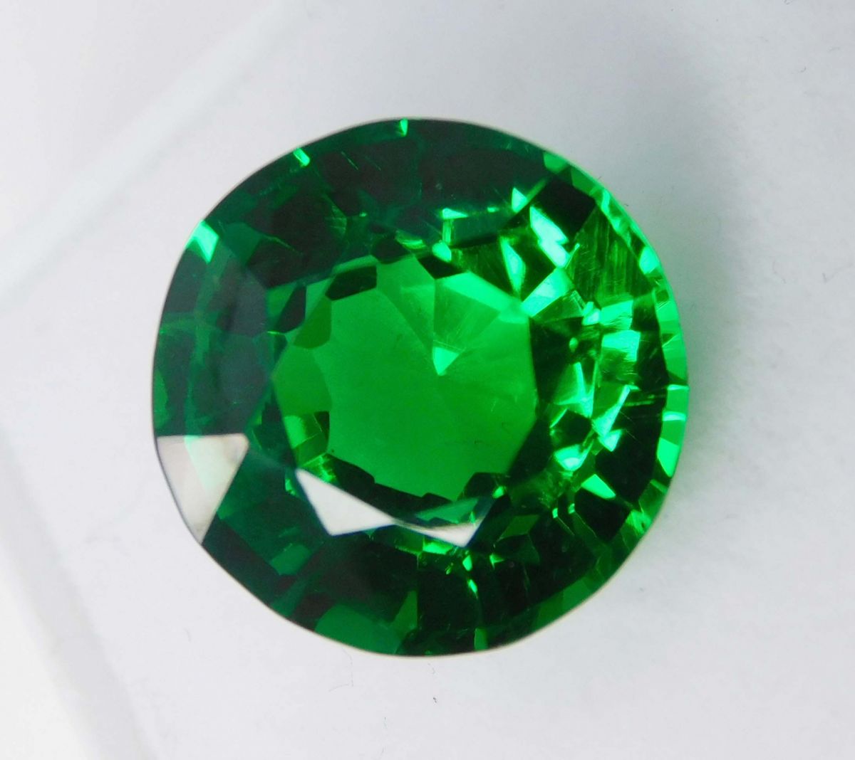 10 Ct Natural Tourmaline Green Round Shape Certifeid Loose Gemstones