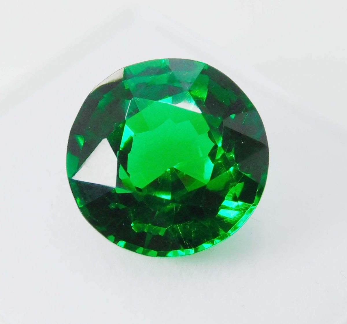 10 Ct Natural Tourmaline Green Round Shape Certifeid Loose Gemstones