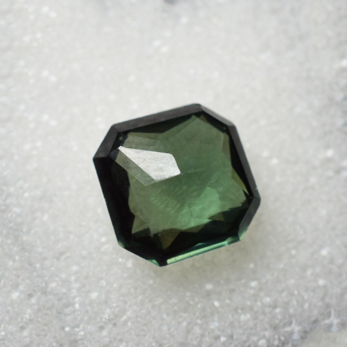 TOURMALINE Natural Square Cut 8.42 Ct Loose Gemstone CERTIFIED Stunning Quality