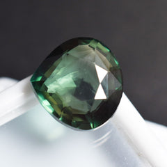 TOURMALINE Pear Cut Natural 8.15 Ct Loose Gemstone CERTIFIED Deep Green