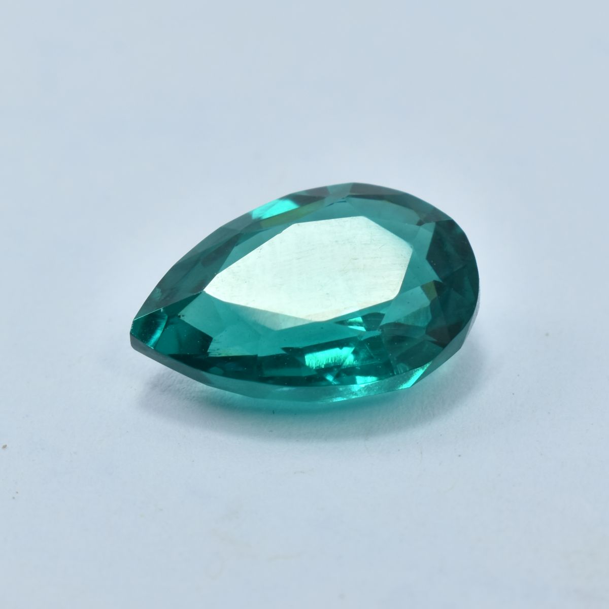Natural Green Brazilian Tourmaline Pear Cut 10.55 Ct CERTIFIED Loose Gemstone