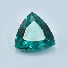 Trillion Cut 10.05 Ct NATURAL Green Tourmaline CERTIFIED Stunning Loose Gemstone