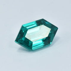 Tourmaline Fancy Cut 10.25 Ct NATURAL Green CERTIFIED Stunning Loose Gemstone.