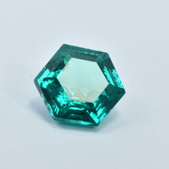 Natural Green Precious Tourmaline Fancy Cut 10.95 Ct CERTIFIED Loose Gemstone.