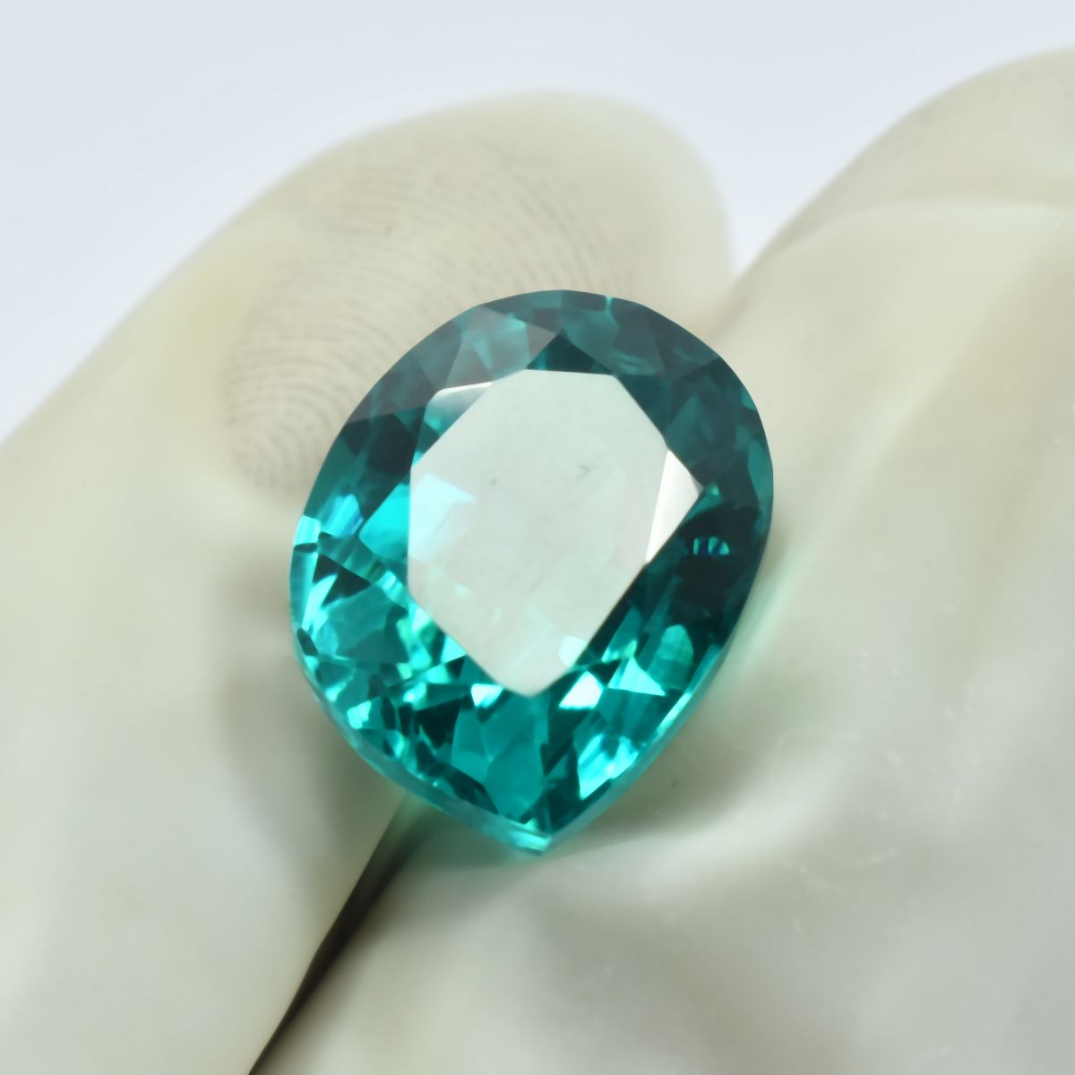 Fancy Cut 10.30 Ct NATURAL Green Tourmaline CERTIFIED Stunning Loose Gemstone.