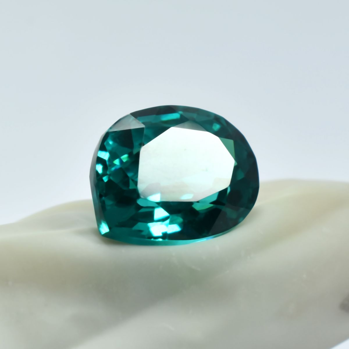 Fancy Cut 10.30 Ct NATURAL Green Tourmaline CERTIFIED Stunning Loose Gemstone.