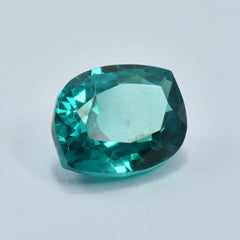 10.15 Ct Natural Tourmaline Loose Gemstone CERTIFIED Green Fancy Shape.