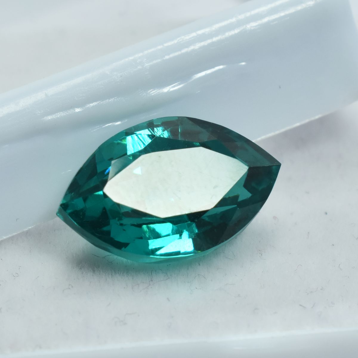 10.25 Ct Natural CERTIFIED Loose Gemstone Green Unheated Marquise Cut Tourmaline