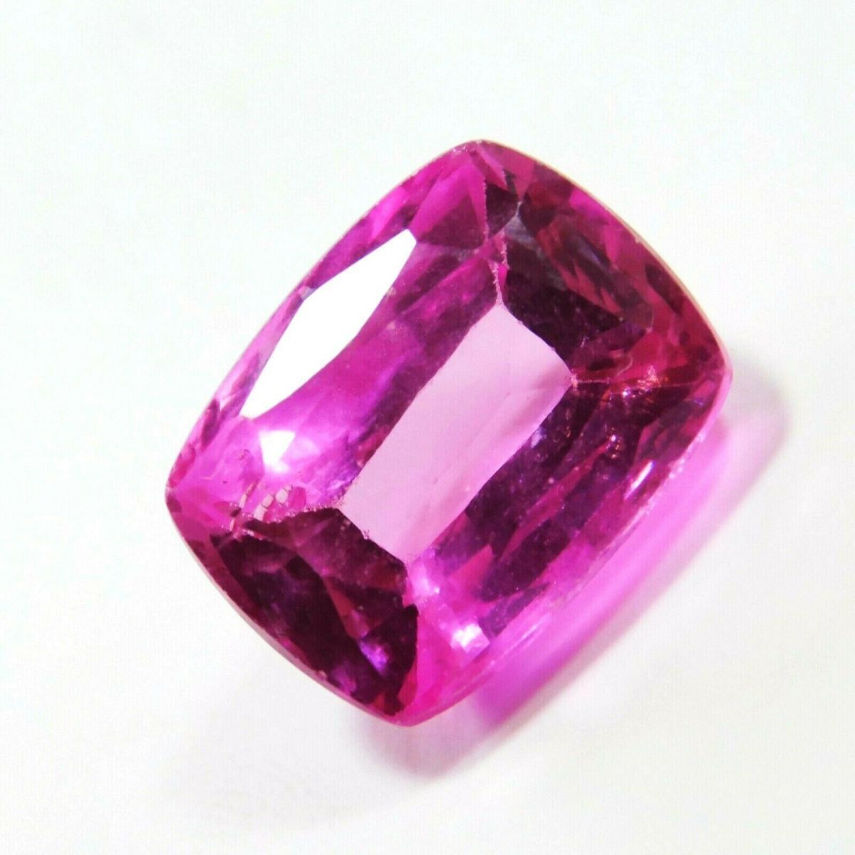 Natural Tourmaline Precious Pink Cushion Shape 9.00 Ct Loose Gemstones Free Ship