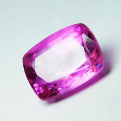 Natural Tourmaline Precious Pink Cushion Shape 9.00 Ct Loose Gemstones Free Ship