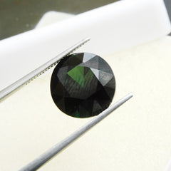 Precious 6.40 Ct Tourmaline Green Round Cut CERTIFIED Loose Gemstones