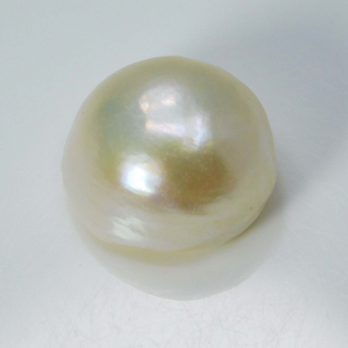 12 MM White MABE South Pacific SEA CERTIFIED Loose PEARL