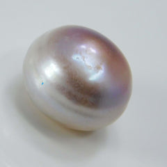 CERTIFIED 11 MM White MABE South Pacific SEA Loose PEARL Ring Size