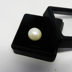 Natural Sea Pearl CERTIFIED Loose Gem 3.80 Carat White Mabe Excellent Fancy Cut