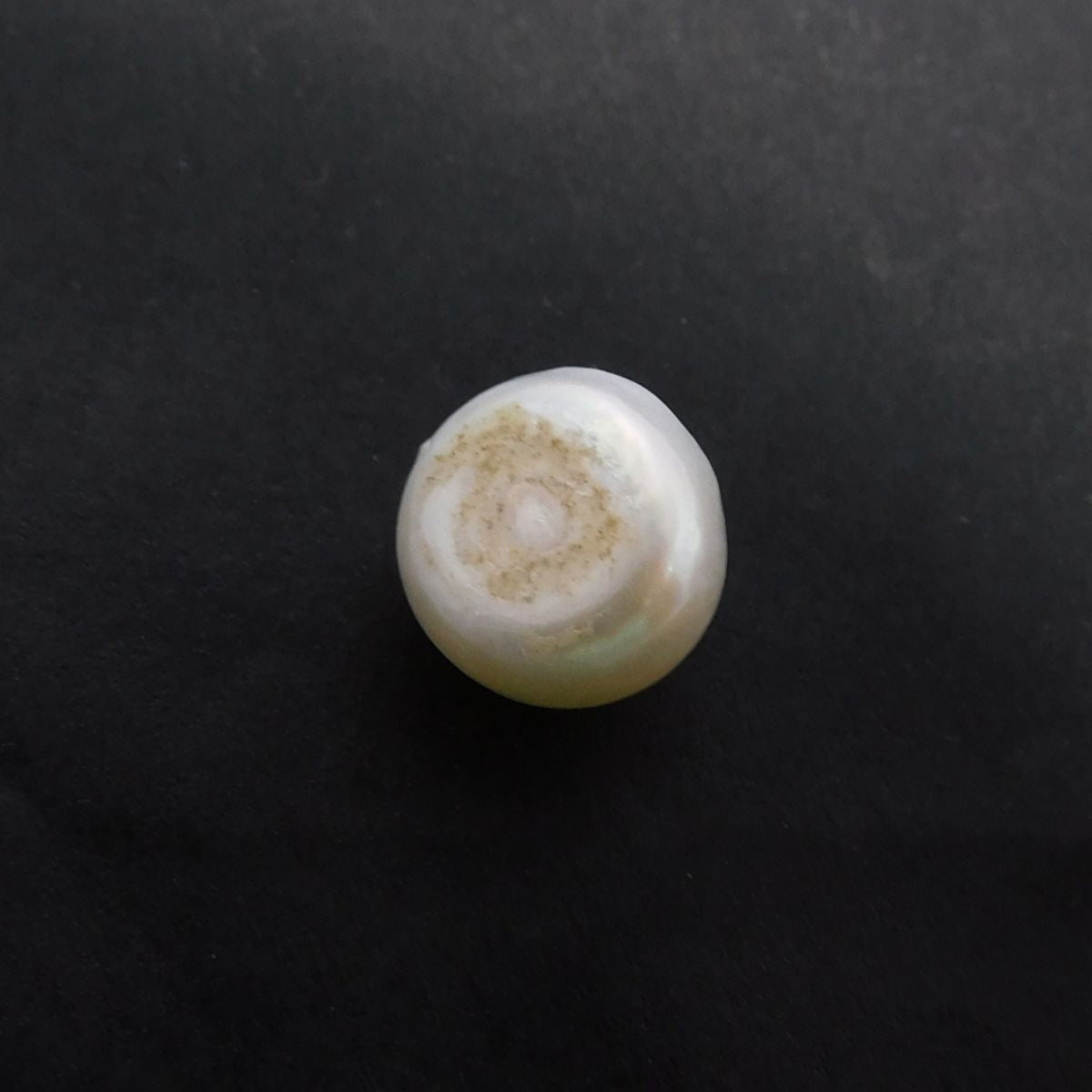 2.70 Ct Sea Pearl Natural White Mabe Loose Gemstone CERTIFIED Perfect Round Cut