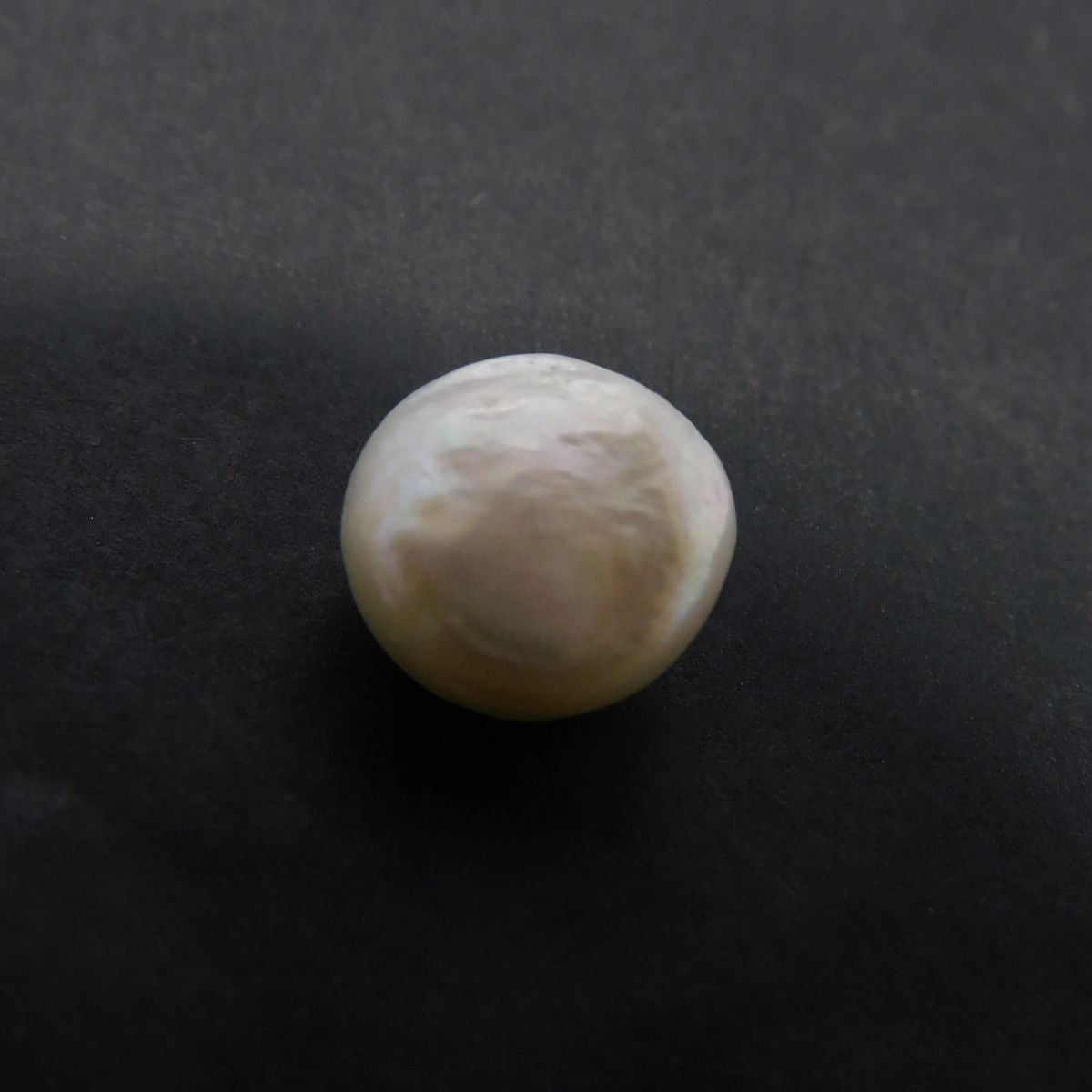 Natural White Pearl 3.25 Ct CERTIFIED Mabe South Pacific SEA Round Cut Loose Gem