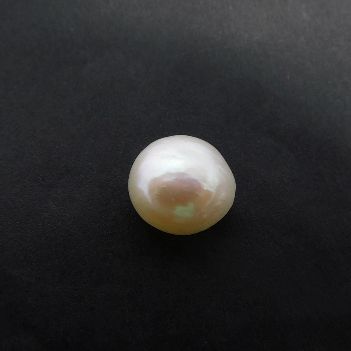 Natural White Pearl 3.25 Ct CERTIFIED Mabe South Pacific SEA Round Cut Loose Gem