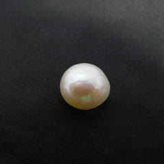 Natural White Pearl 3.25 Ct CERTIFIED Mabe South Pacific SEA Round Cut Loose Gem