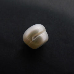 CERTIFIED 3.85 Ct White Mabe Natural Pearl Loose Gem South Pacific SEA Round Cut