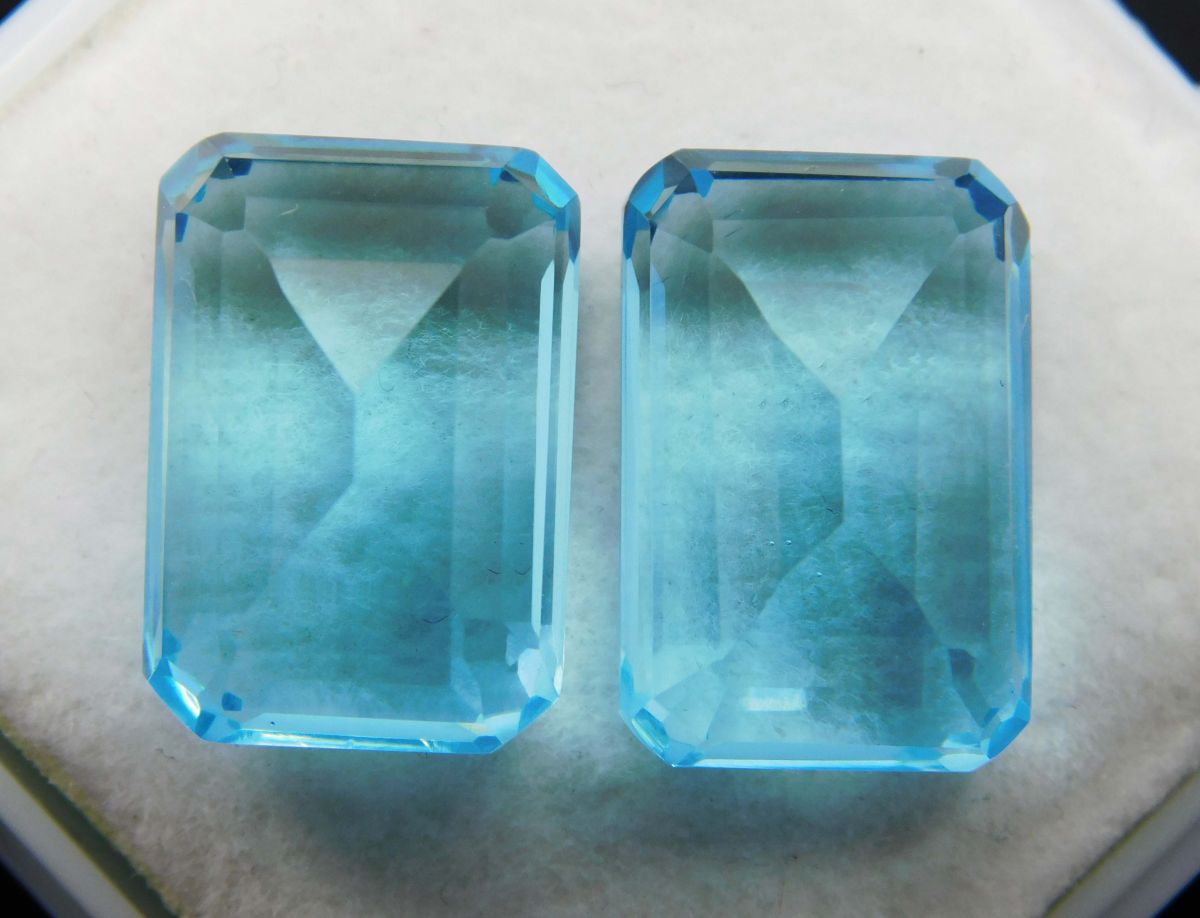 23 Ct Natural Emerald Ocean Blue Aquamarine Certified Loose Gemstone A++