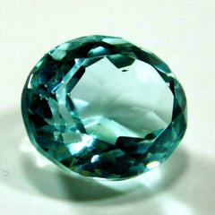 Natural Blue Aquamarine Oval Cut 7 Ct  Loose Rare Certified Gemstone Free Ship