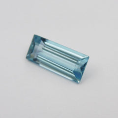 Natural Baguette Cut Loose Gemstone CERTIFIED 8.80 Ct A++ Blue Aquamarine